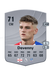 Justin Devenny Common 71 OVR