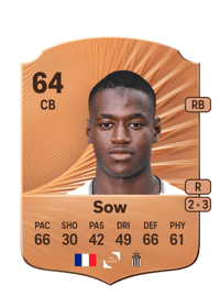 Massamba Sow Rare 64 OVR