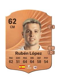 Rubén López Rare 62 OVR