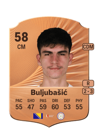 Muhamed Buljubašić Rare 58 OVR