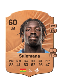 Abdul Hakim Sulemana Rare 60 OVR