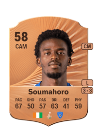 Mamadou Soumahoro Rare 58 OVR