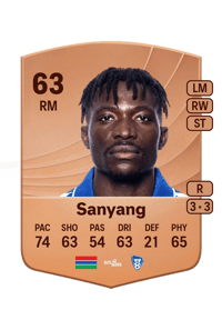 Alagie Sanyang Common 63 OVR