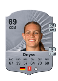 Marlene Deyss Rare 69 OVR