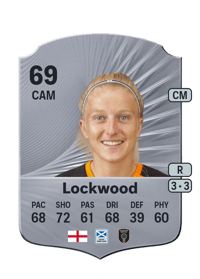 Katie Lockwood Rare 69 OVR