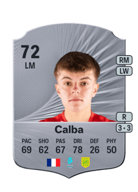 Lucie Calba Rare 72 OVR