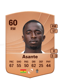 Raymond Asante Common 60 OVR