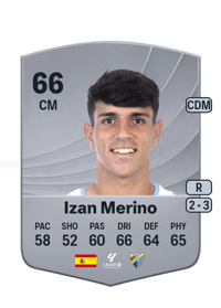 Izan Merino Common 66 OVR