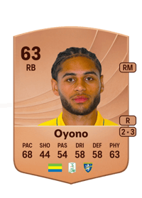 Jérémy Oyono Common 63 OVR