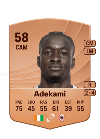Farouck Adekami Common 58 OVR