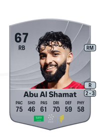 Mohammed Abu Al Shamat Common 67 OVR