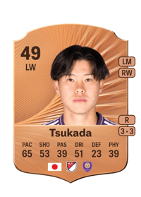 Yutaro Tsukada Rare 49 OVR