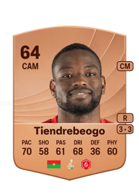 Josué Tiendrebeogo Common 64 OVR