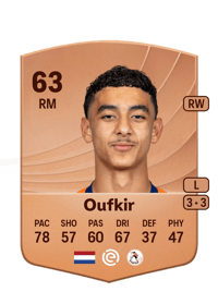 Ayoub Oufkir Common 63 OVR