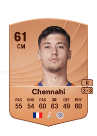 Théo Chennahi Common 61 OVR