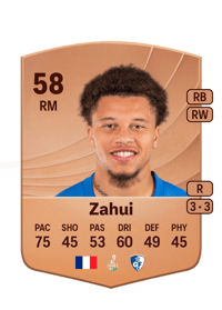 Nesta Zahui Common 58 OVR