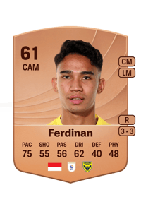 Marselino Ferdinan Common 61 OVR