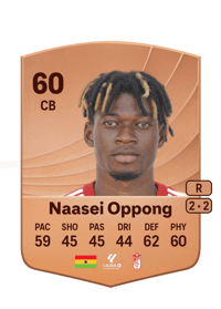 Oscar Naasei Oppong Common 60 OVR