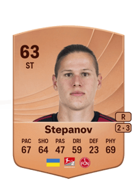 Artem Stepanov Common 63 OVR