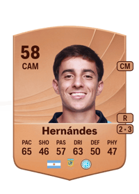 Ramiro Hernándes Common 58 OVR