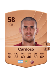 Leonel Cardozo Common 58 OVR