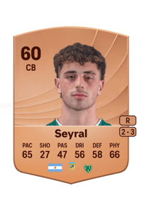 Agustín Seyral Common 60 OVR