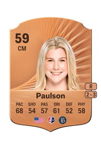 Catherine Paulson Rare 59 OVR