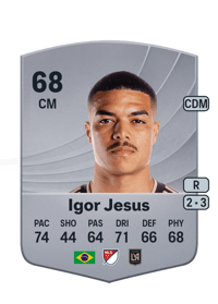Igor Jesus Common 68 OVR