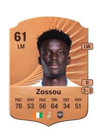Aristide Zossou Rare 61 OVR
