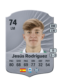 Jesús Rodríguez Rare 74 OVR