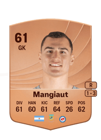 Agustín Mangiaut Common 61 OVR