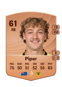 Corban Piper Common 61 OVR
