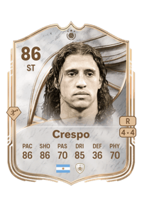 Hernán Crespo Icon 86 OVR