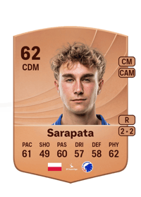 Dominik Sarapata Common 62 OVR