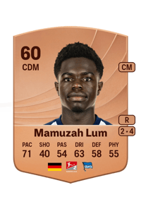 Boris Mamuzah Lum Common 60 OVR