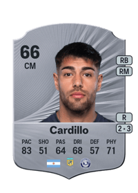 Mauricio Cardillo Rare 66 OVR