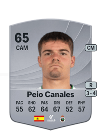 Peio Canales Common 65 OVR