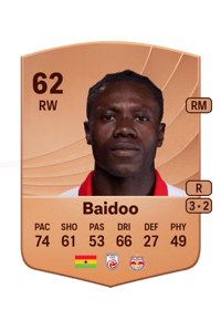 Edmund Baidoo Common 62 OVR