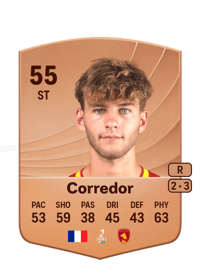 Morgan Corredor Common 55 OVR