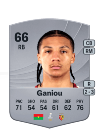 Ismaëlo Ganiou Common 66 OVR