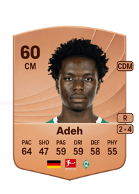 Wesley Adeh Common 60 OVR