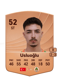 Arda Usluoğlu Common 52 OVR