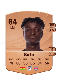 Mohammed Sofo Common 64 OVR