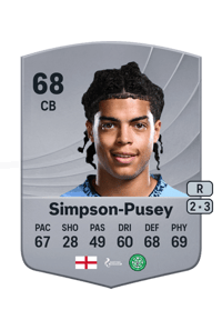 Jahmai Simpson-Pusey Common 68 OVR