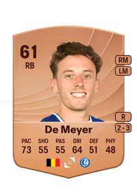 Gilles De Meyer Common 61 OVR
