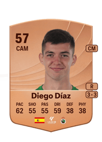 Diego Díaz Common 57 OVR
