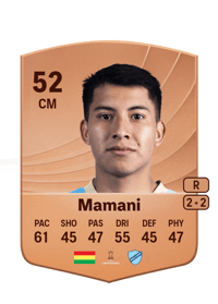 Yeferson Mamani Common 52 OVR