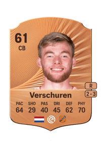 Nick Verschuren Rare 61 OVR