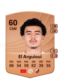 Rafik El Arguioui Common 60 OVR
