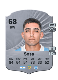 Misael Sosa Rare 68 OVR